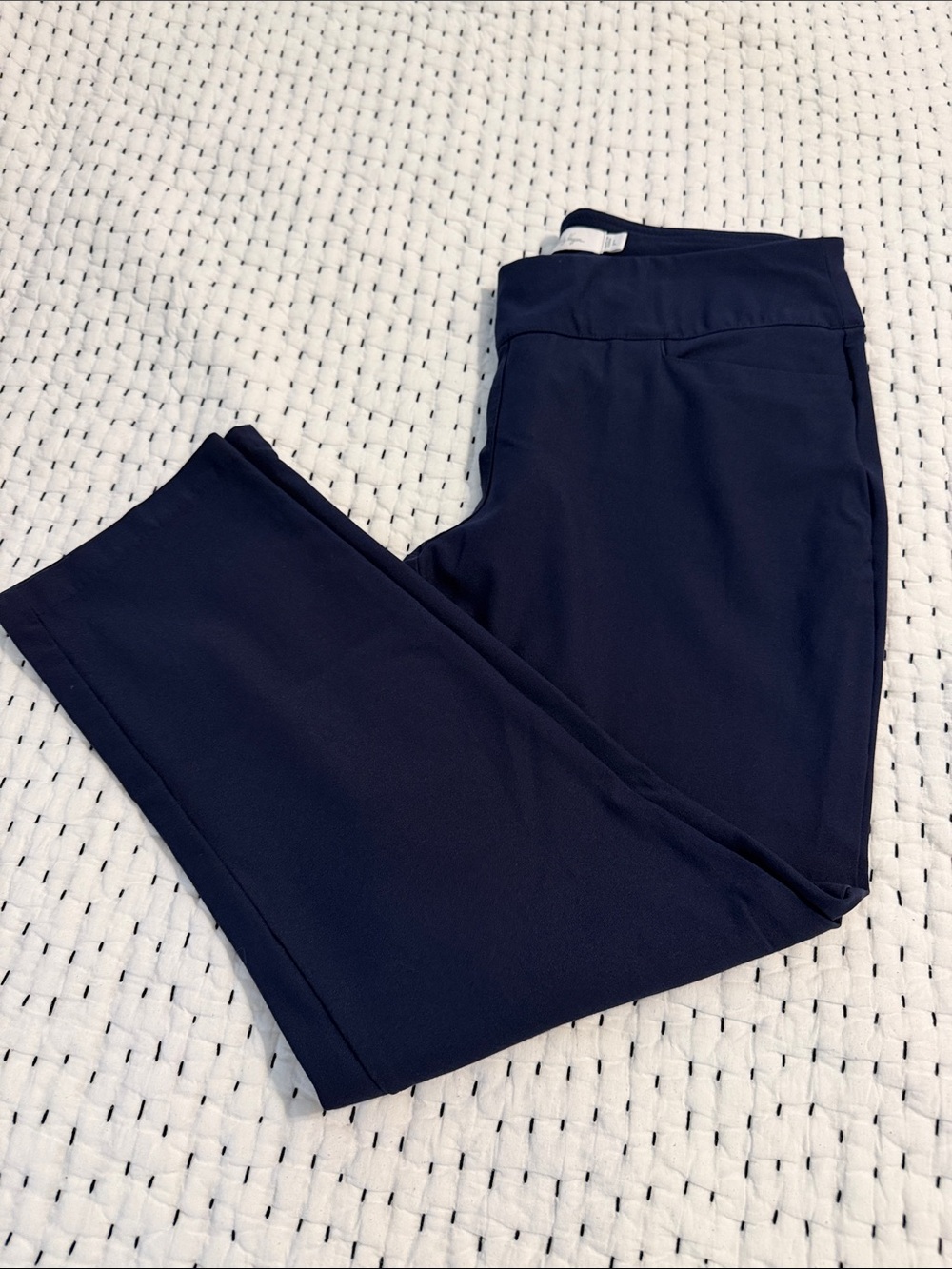 Lady Hagen Navy Cropped Golf Pants